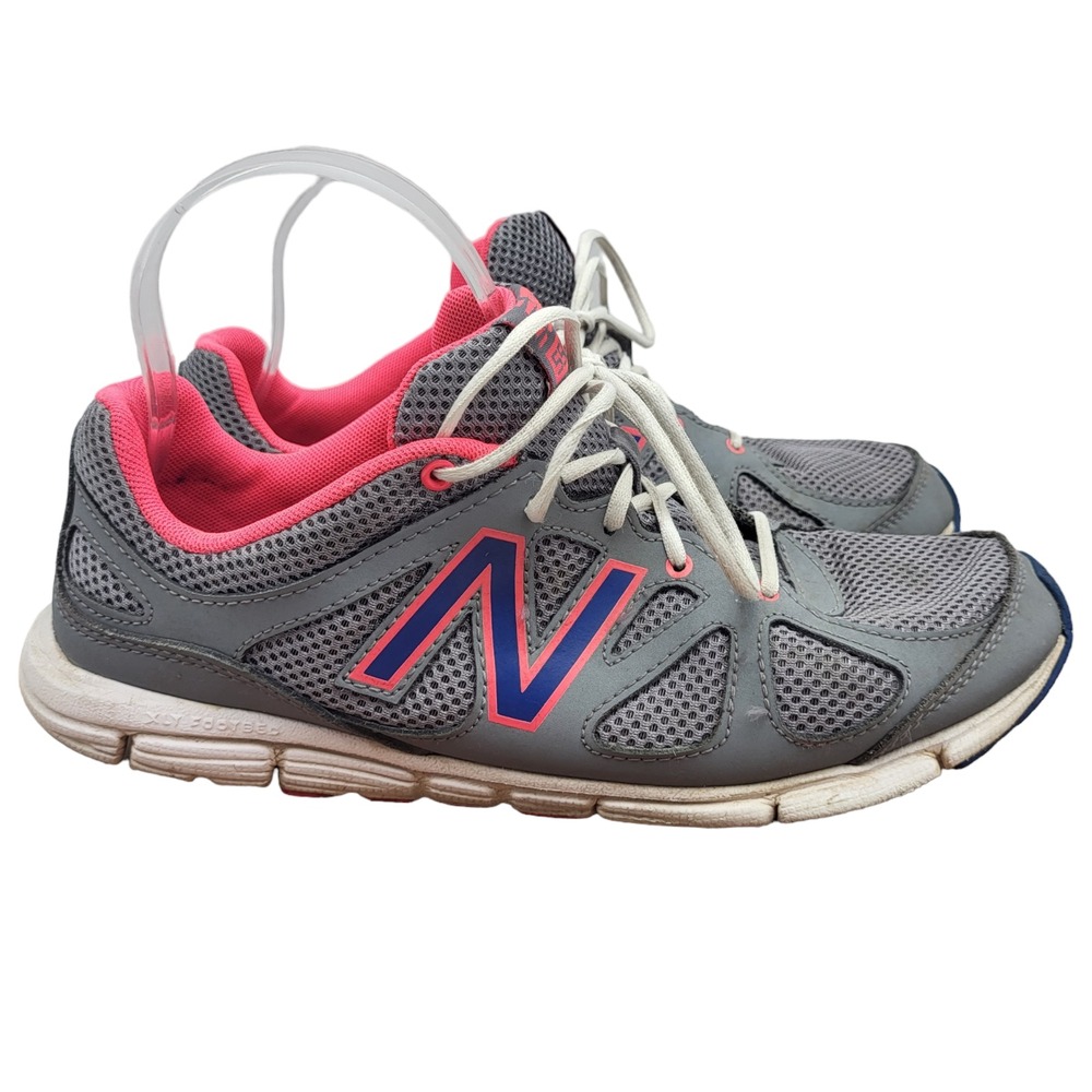 New Balance 550V4 Shoes Womens Size 8.5 B Gray Blue Pink Sneakers Trainers